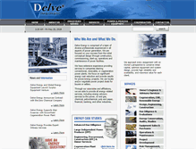 Tablet Screenshot of delveenergy.com